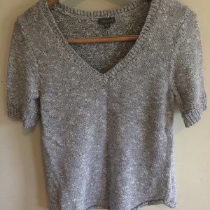 Lilla P Short Sleeve Sweater Top